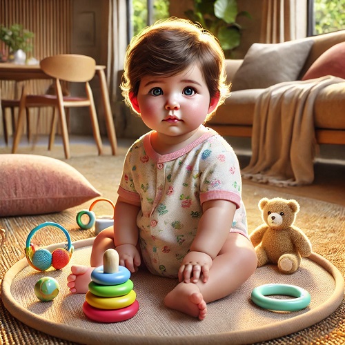 յոթ ամսական երեխա