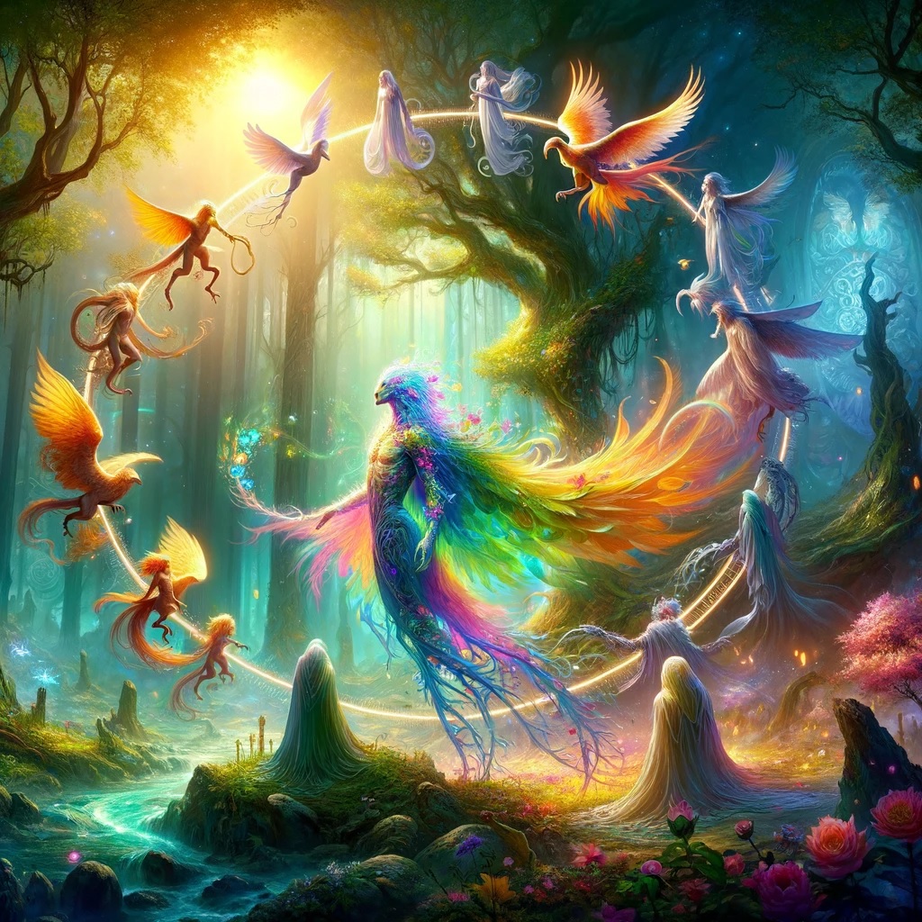 Ծնվում է ու մեծանում