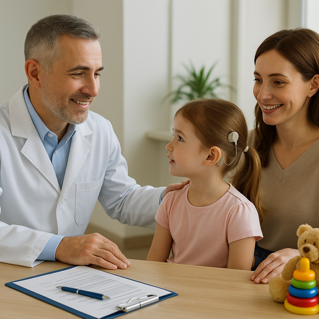 Անվճար կոխլեար իմպլանտացիա երեխաների համար «Շենգավիթ» ԲԿ-ում